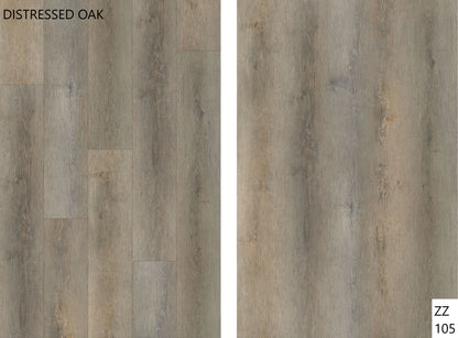 Distressed Oak Waterproof Rigid Core Vinyl Plank