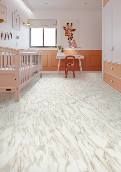 Verona Marble Waterproof Vinyl Flooring With Stone Pattern